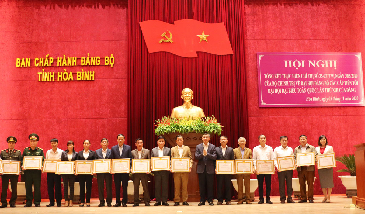 Hòa Bình Quán triệt, triển khai Nghị quyết Đại hội Đảng bộ các cấp