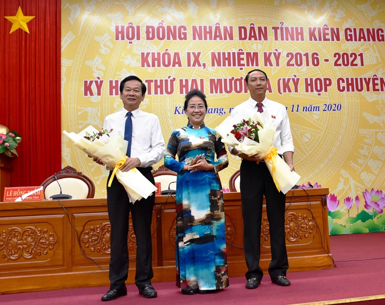 Kiên Giang có tân Chủ tịch HĐND và Chủ tịch UBND tỉnh