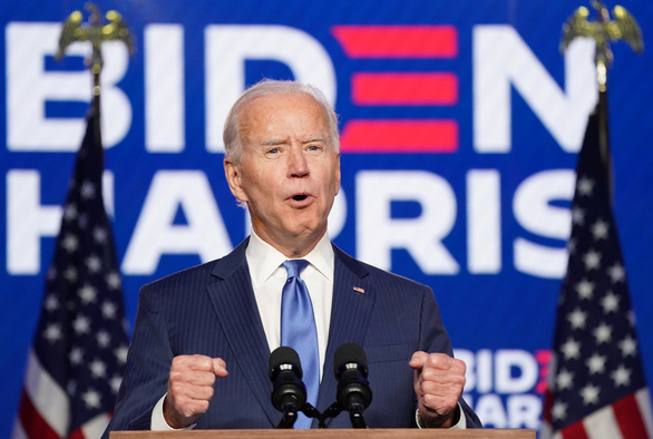 Ông Joe Biden đắc cử Tổng thống