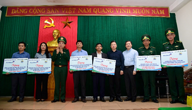 VietinBank hỗ trợ quân dân khu vực biên giới khắc phục thiệt hại do mưa lũ