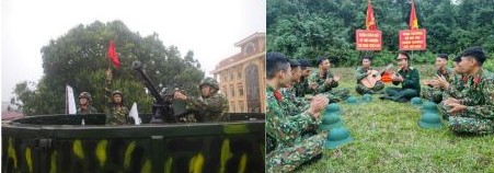 Để sĩ quan trẻ nhiệt tình cống hiến