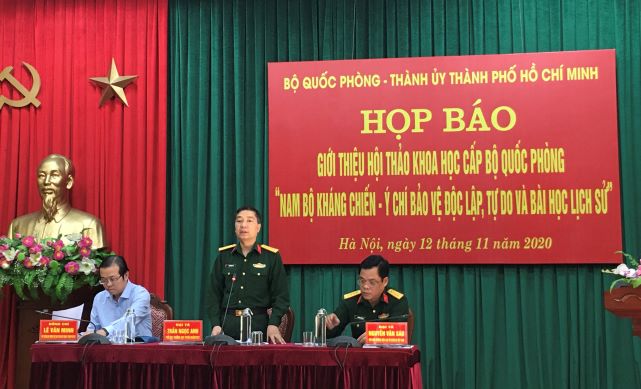 Lần đầu tiên tổ chức hội thảo cấp Bộ Quốc phòng về “Nam Bộ kháng chiến”