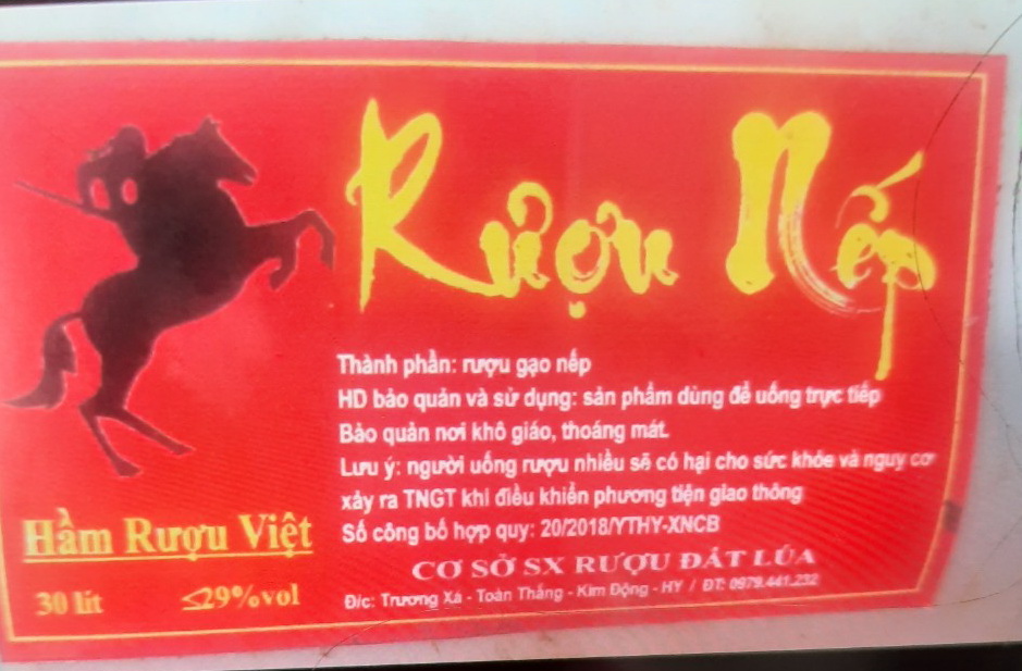 Cảnh báo một sản phẩm rượu gây ngộ độc methanol cho nhiều người