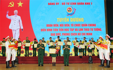 Quân khu 7 Nhiều mô hình hay, cách làm sáng tạo trong học và làm theo Bác