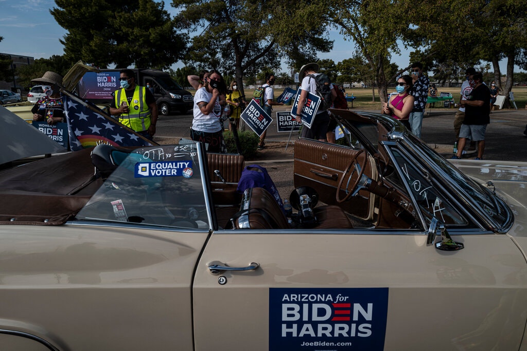 Ông Joe Biden giành chiến thắng ở bang Arizona