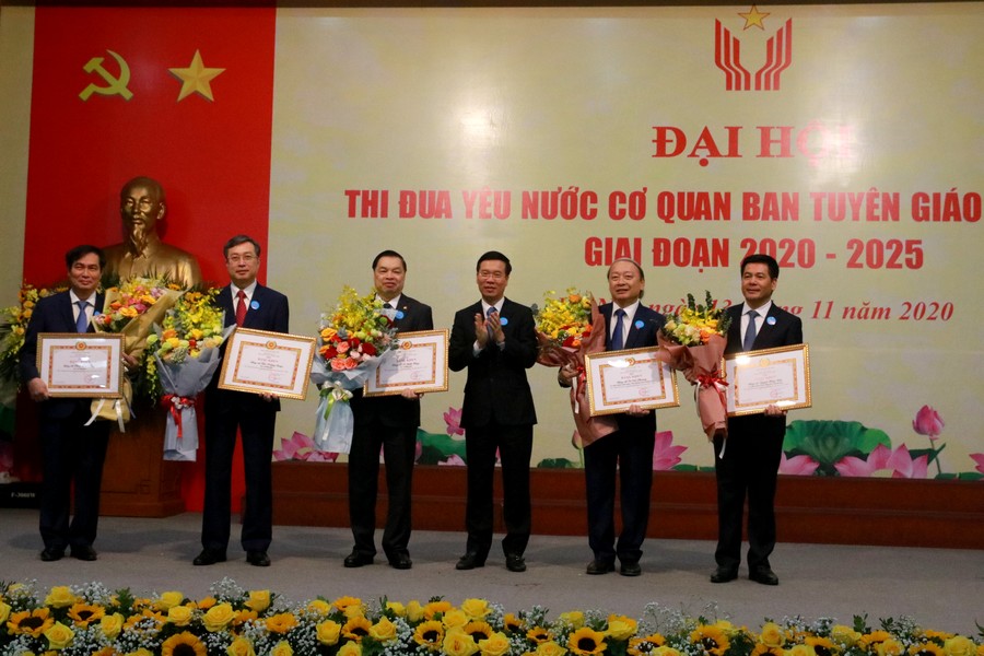 Đại hội Thi đua yêu nước cơ quan Ban Tuyên giáo Trung ương giai đoạn 2020-2025