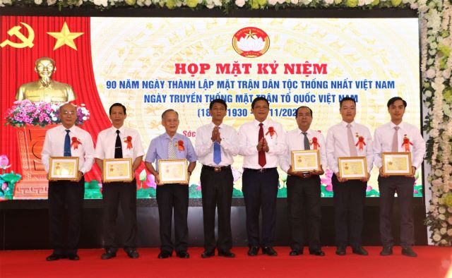 MTTQ tỉnh Sóc Trăng tiếp tục khẳng định vị trí, vai trò trong sự nghiệp đổi mới