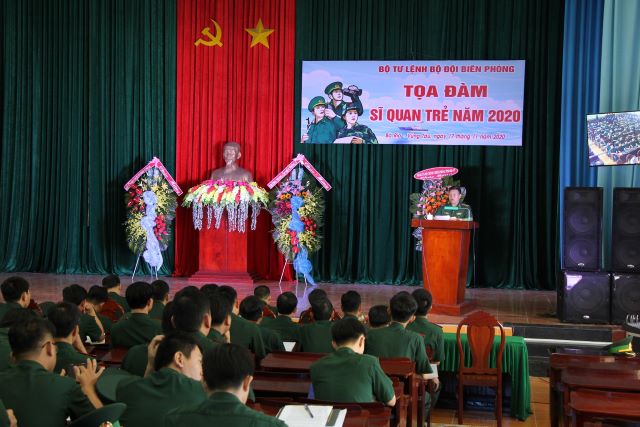 Sĩ quan trẻ khẳng định ý chí kiên định, trí tuệ, xung kích