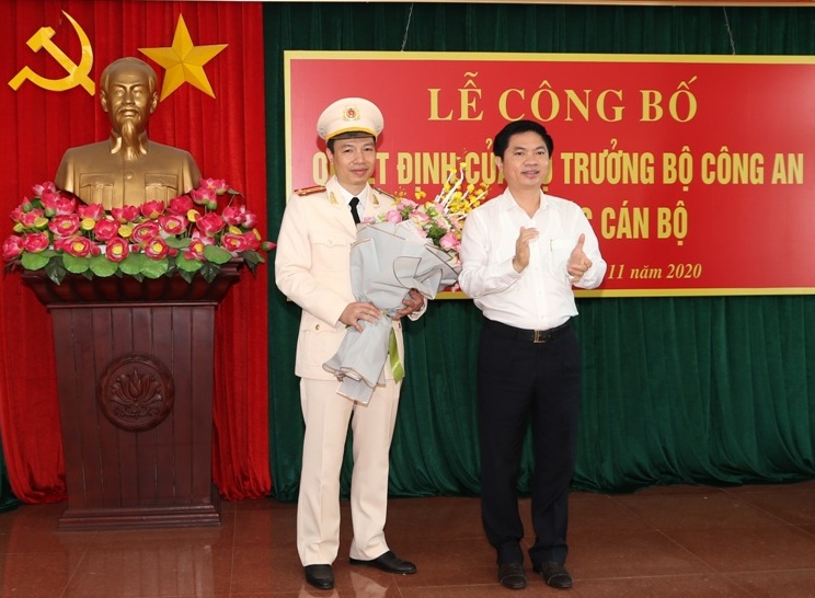 Bổ nhiệm chức vụ Phó Giám đốc Công an tỉnh Hà Nam