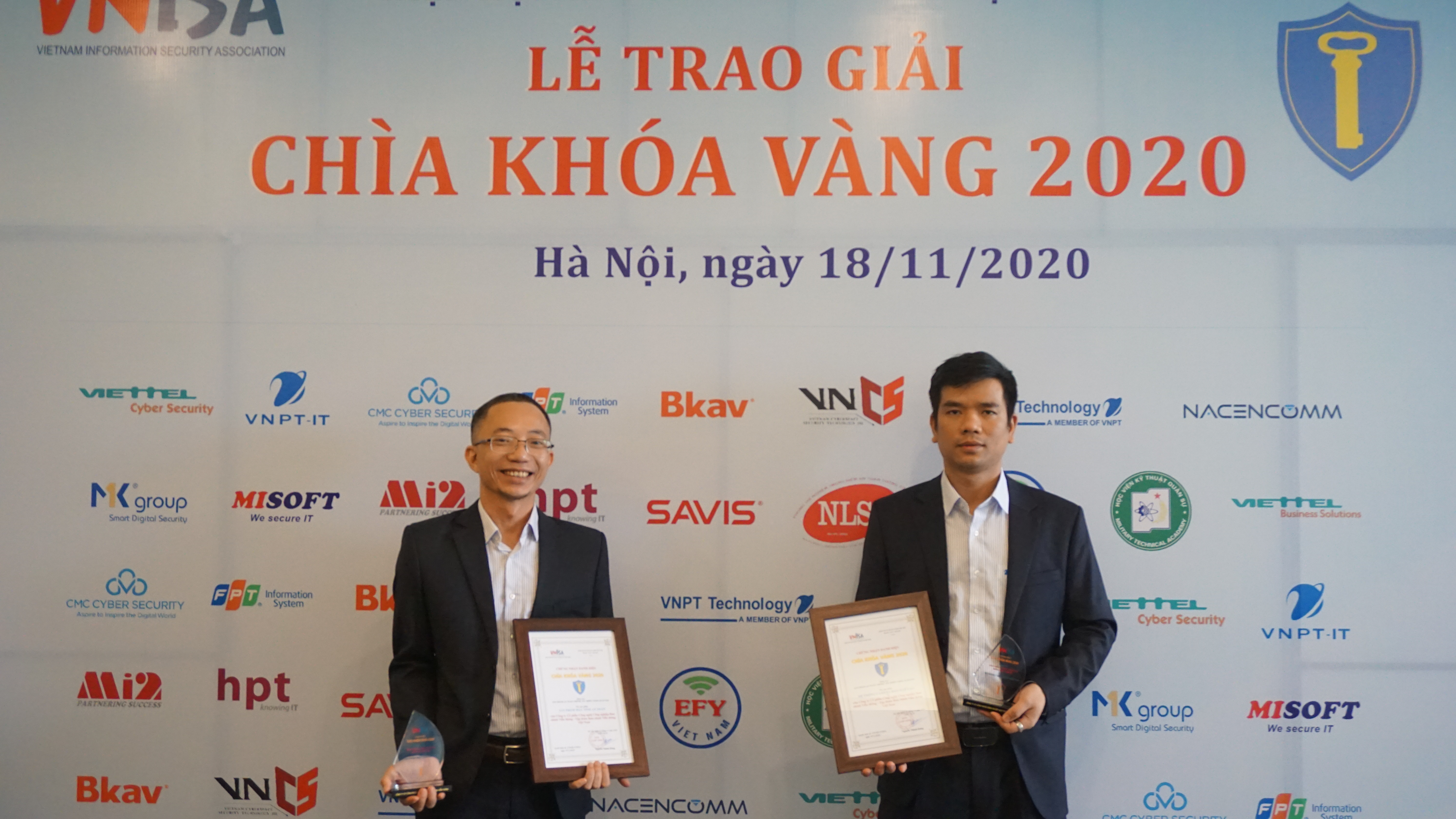 Hai đề tài khoa học cấp Nhà nước của VNPT Technology nhận danh hiệu Chìa khóa vàng 2020