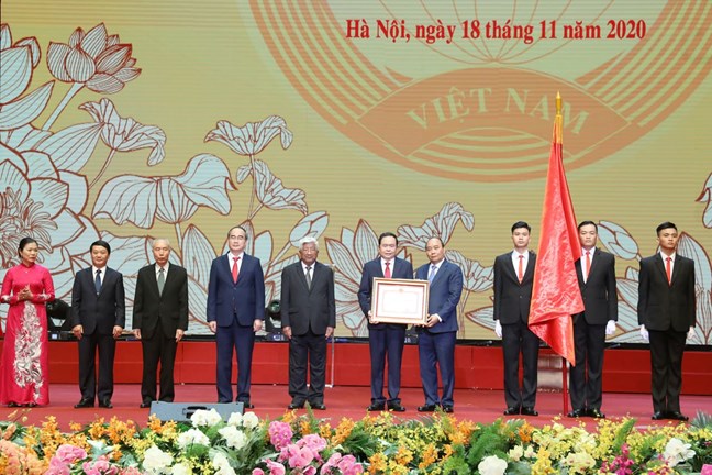 Mít tinh trọng thể kỷ niệm 90 năm ngày truyền thống MTTQ Việt Nam