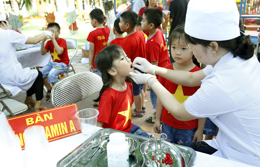 Quận Hà Đông triển khai Ngày Vi chất dinh dưỡng đợt II