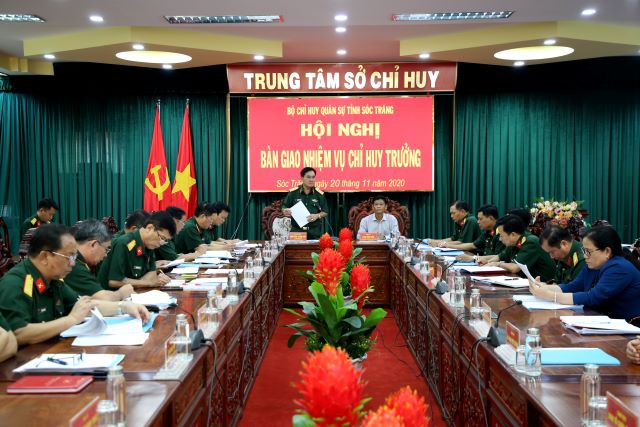 Công bố Quyết định chỉ định Bí thư Đảng ủy Quân sự tỉnh Sóc Trăng