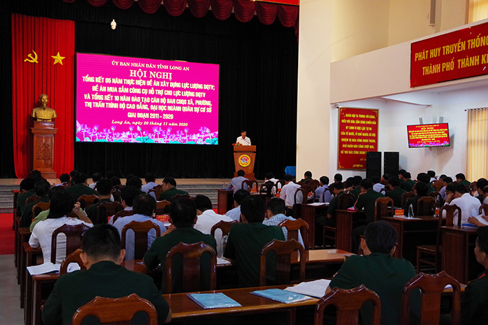 Nâng cao chất lượng xây dựng lực lượng dân quân tự vệ