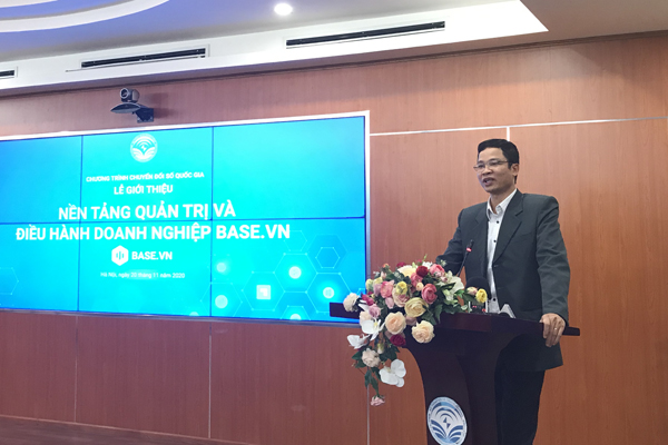 Ra mắt nền tảng quản trị doanh nghiệp toàn diện Base vn