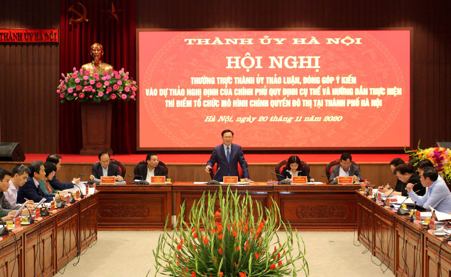 Triển khai chính quyền đô thị, Hà Nội mong vận dụng tối đa các cơ chế phù hợp