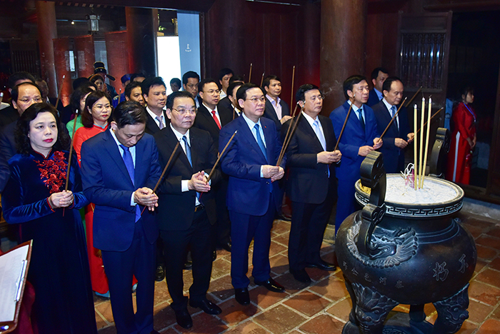 Hà Nội tổ chức trọng thể Lễ kỷ niệm 650 năm Ngày mất Danh nhân Chu Văn An