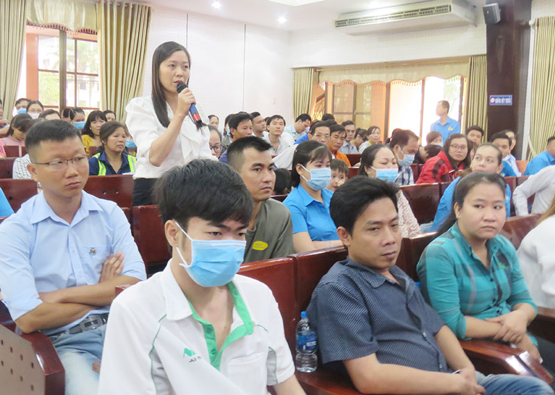 Bến Tre tăng cường chăm lo đời sống vật chất, tinh thần cho công nhân lao động