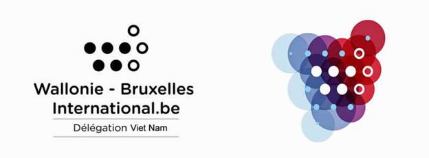 Thiết kế logo kỷ niệm 25 năm thành lập Phái đoàn Wallonie-Bruxelles tại Việt Nam