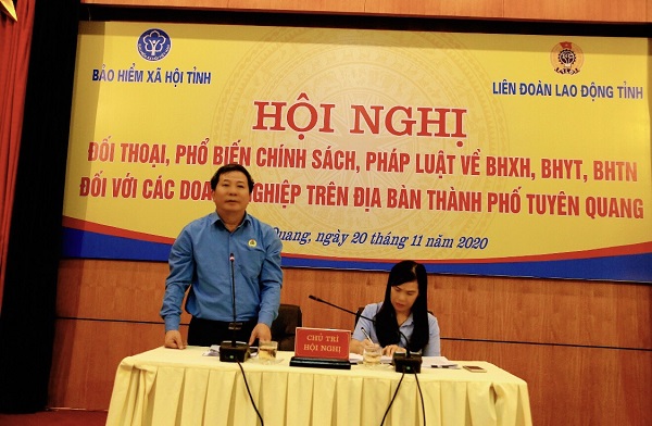 Tuyên Quang Phổ biến chính sách, pháp luật về bảo hiểm cho các doanh nghiệp