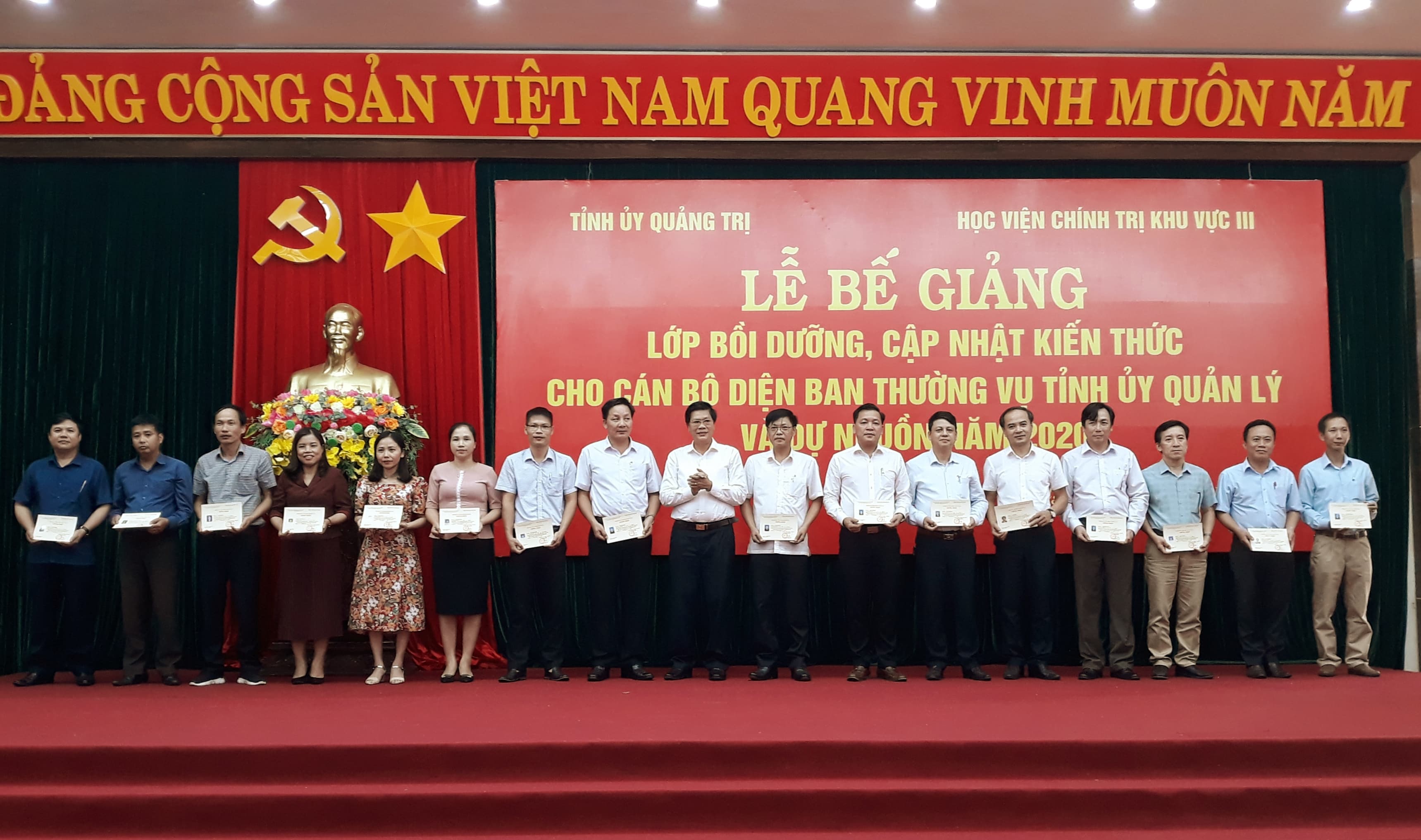 Quảng Trị Công tác đào tạo, bồi dưỡng là nhiệm vụ hết sức quan trọng