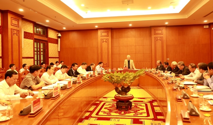 Thi hành kỷ luật 08 cán bộ diện Trung ương quản lý