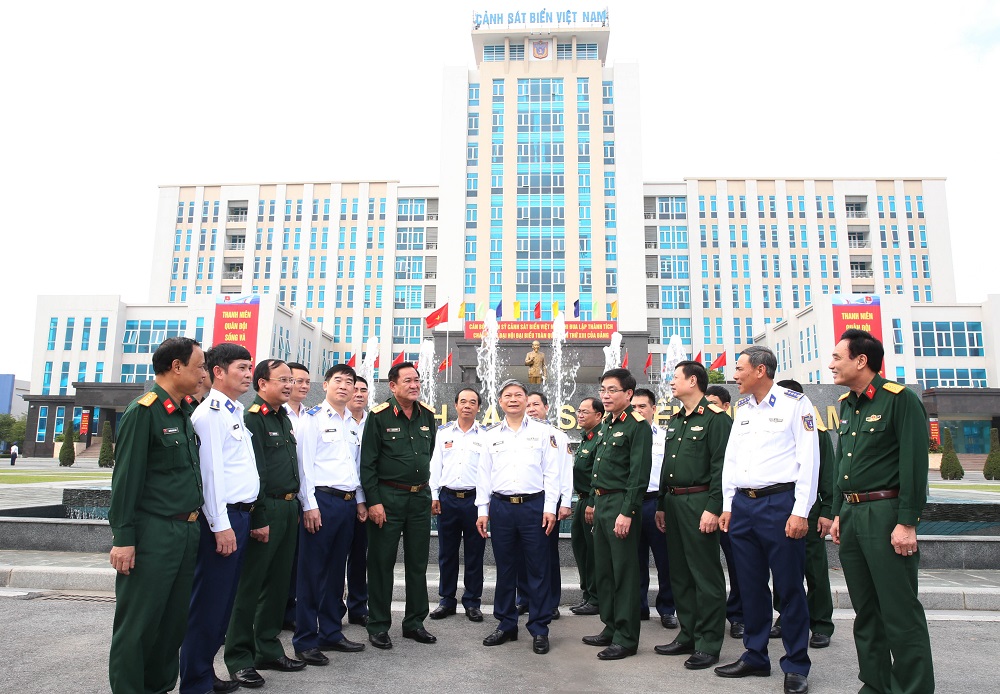 Cảnh sát biển Việt Nam Lấy nhiệm vụ bảo vệ chủ quyền, thực thi pháp luật làm mục tiêu huấn luyện