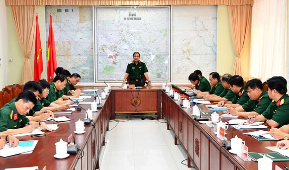 Nâng cao chất lượng huấn luyện, diễn tập
