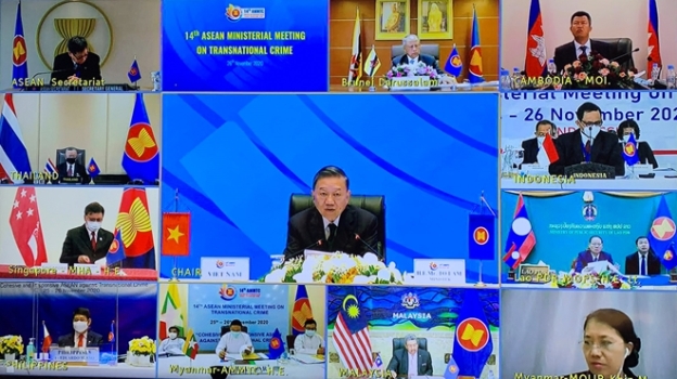 ASEAN tăng cường hợp tác trong đấu tranh phòng, chống tội phạm xuyên quốc gia