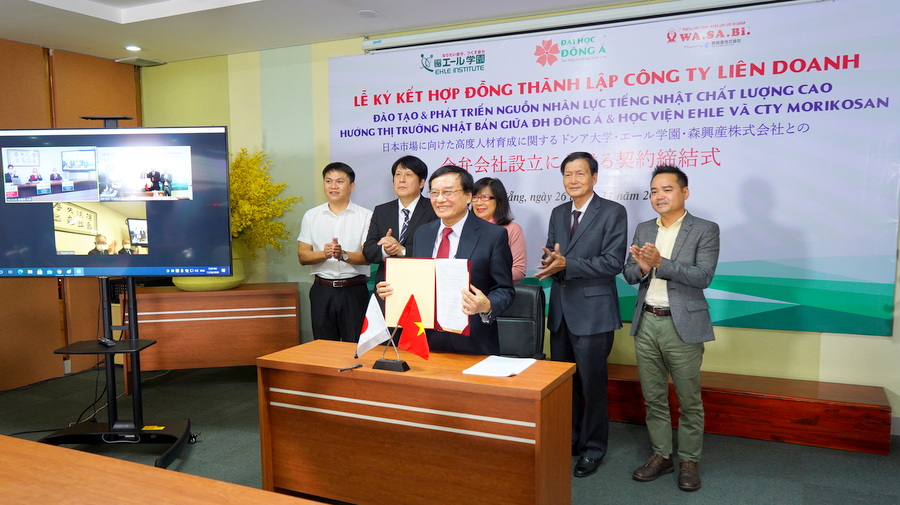 Hợp tác thành lập công ty liên doanh phát triển nguồn nhân lực tiếng Nhật chất lượng cao

​