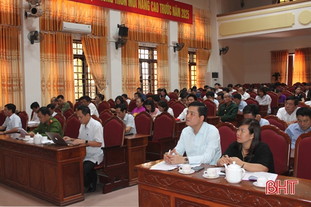 Hà Tĩnh Huyện Can Lộc sơ kết 4 năm thực hiện Chỉ thị 05
