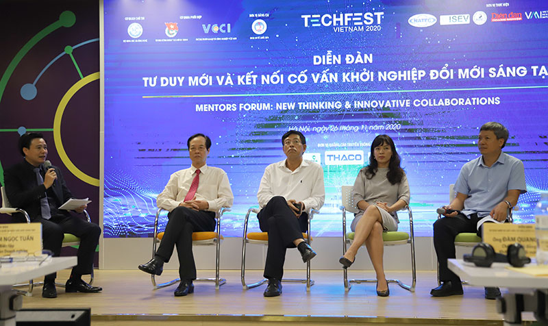 Diễn đàn Tư duy mới và kết nối cố vấn khởi nghiệp đổi mới sáng tạo
