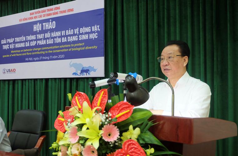 Thay đổi hành vi ứng xử bảo vệ động, thực vật hoang dã