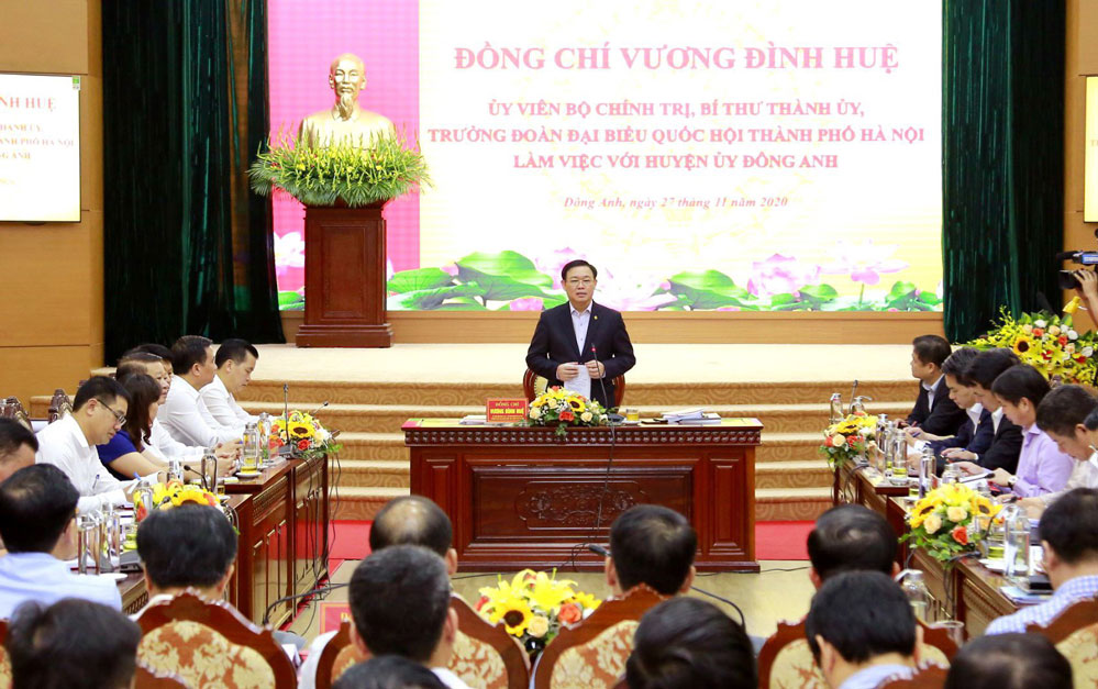 Chung tay tạo ra động lực đưa huyện Đông Anh “cất cánh”