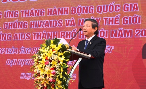 Hà Nội Hưởng ứng Tháng hành động Quốc gia phòng chống HIV AIDS