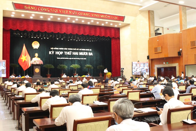 Khai mạc kỳ họp 23 của HĐND TP Hồ Chí Minh khóa IX