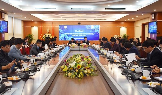 Đổi mới công nghệ số để lan tỏa, phổ biến, giáo dục pháp luật