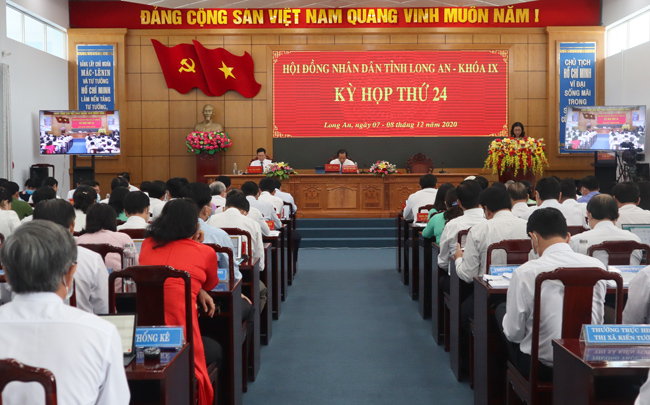 HĐND tỉnh Long An thông qua 62 nghị quyết quan trọng