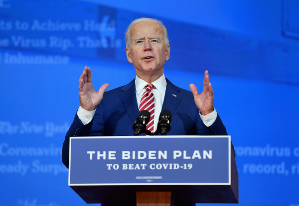 Ba mục tiêu của ông J Biden trong 100 ngày đầu nhậm chức