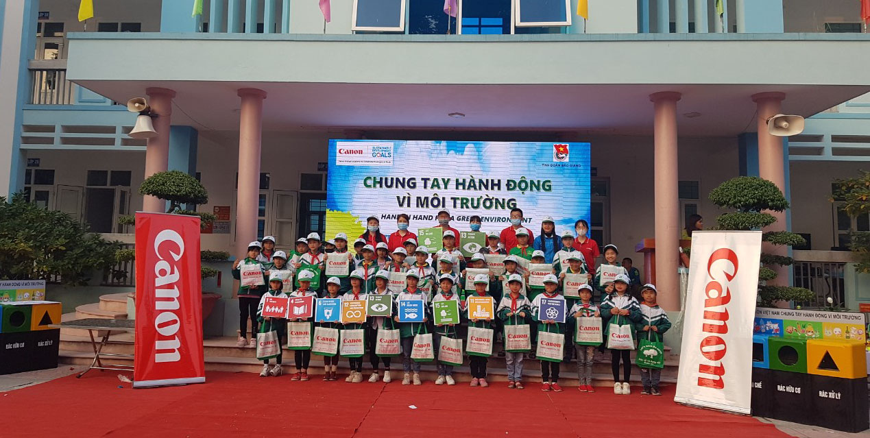 Tuyên truyền bảo vệ môi trường cho học sinh tiểu học tỉnh Bắc Giang