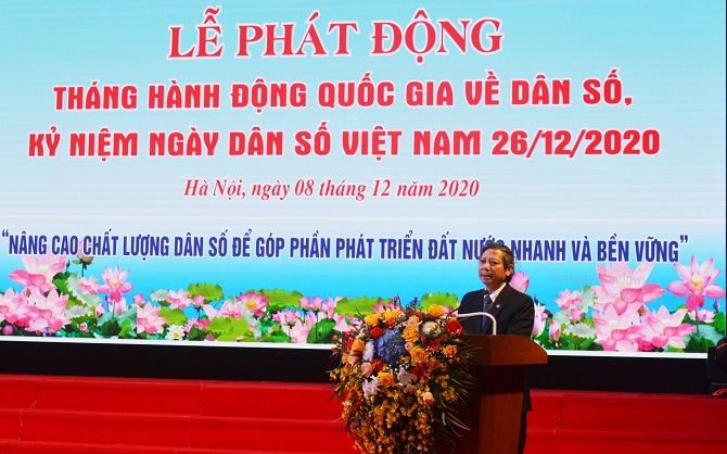 Hà Nội Phát động tháng hành động quốc gia về Dân số