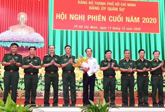 Đồng chí Nguyễn Văn Nên giữ chức Bí thư Đảng ủy Quân sự TP Hồ Chí Minh