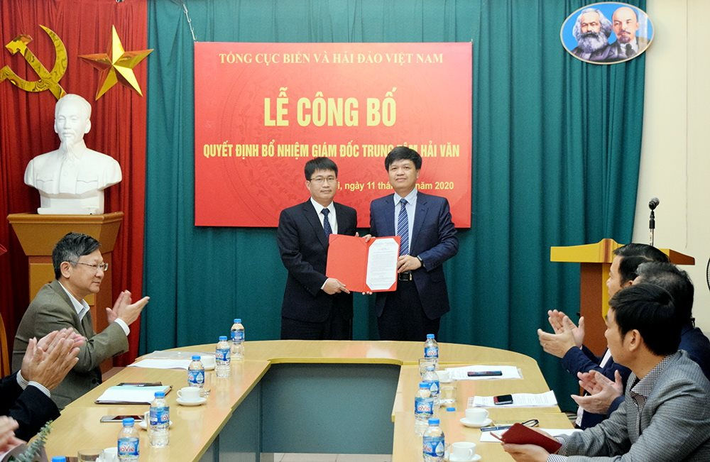 Bổ nhiệm Giám đốc Trung tâm Hải Văn
