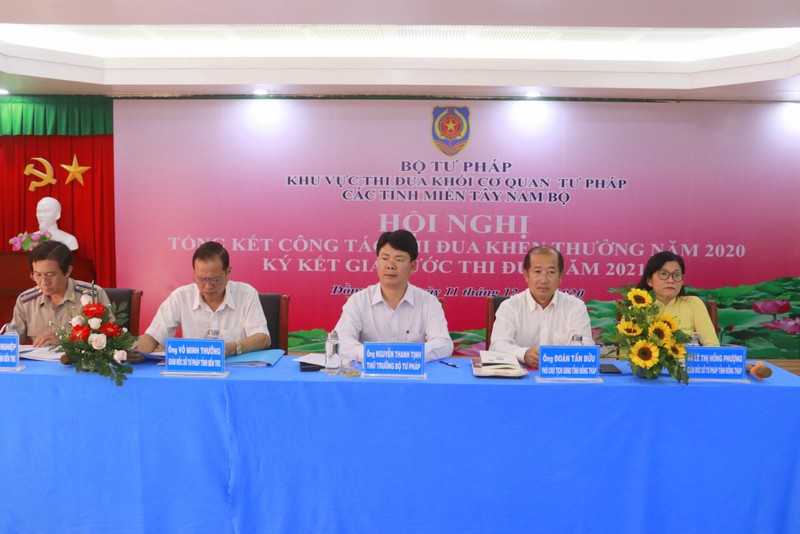 Phong trào thi đua là động lực hoàn thành các nhiệm vụ ngành tư pháp