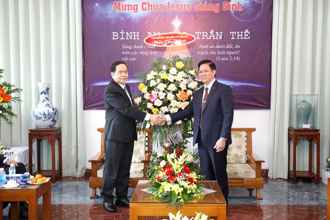 Đẩy mạnh các phong trào thi đua yêu nước trong đồng bào Tin lành