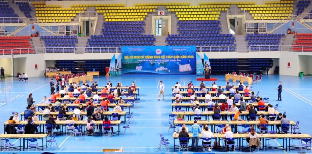 Khai mạc Giải Vô địch Cờ tướng đồng đội toàn quốc năm 2020
