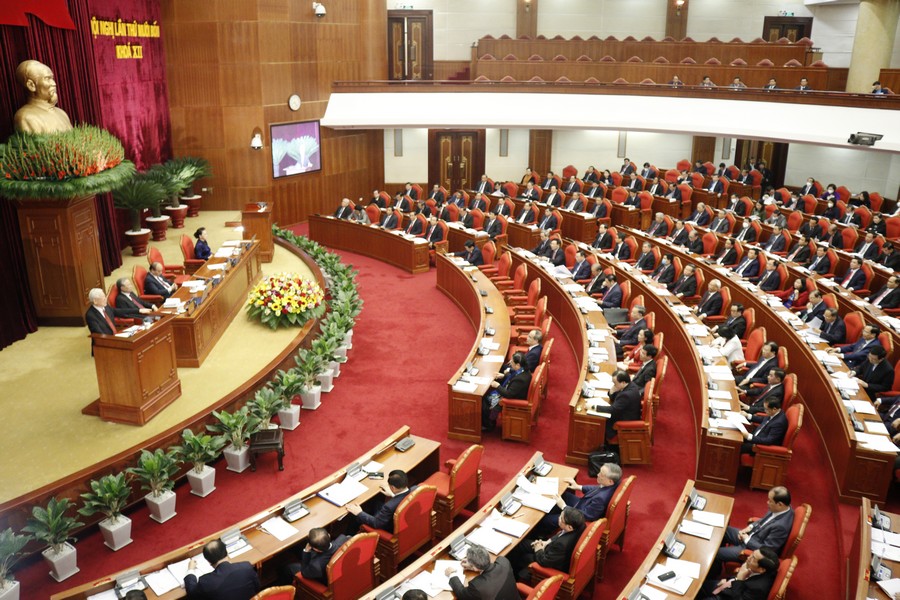 Hội nghị Trung ương lần thứ 14 giới thiệu nhân sự tham gia Bộ Chính trị, Ban Bí thư khoá XIII
