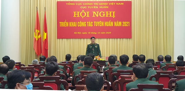 Công tác tuyên huấn toàn quân tập trung xây dựng Quân đội vững mạnh về chính trị