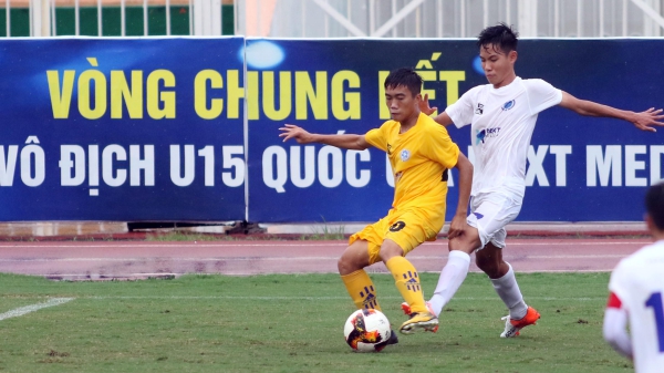 8 đội bóng tham gia Vòng chung kết U15 Cúp Quốc gia 2020