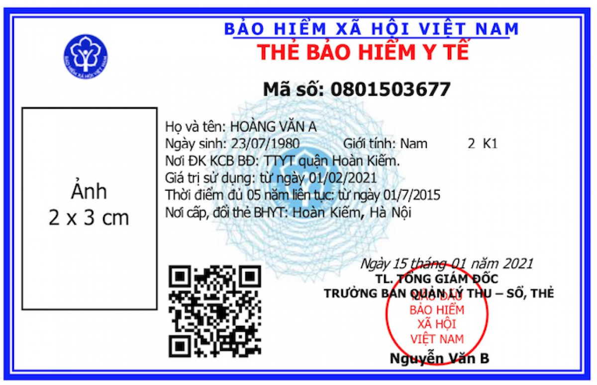 Từ ngày 1 4 2020 sử dụng mẫu thẻ BHYT mới trên toàn quốc